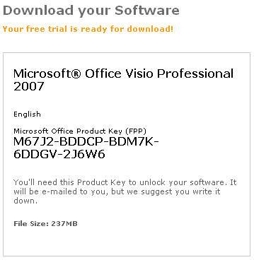 Microsoft office visio
